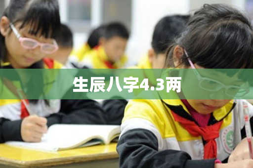 生辰八字4.3两第1张-安香科技