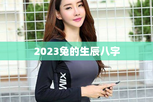 2023兔的生辰八字